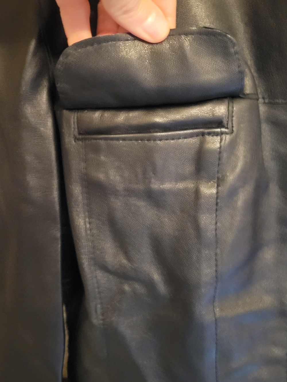 Vintage Brooks Brothers Leather Jacket Size SMALL - Picture 4 of 8